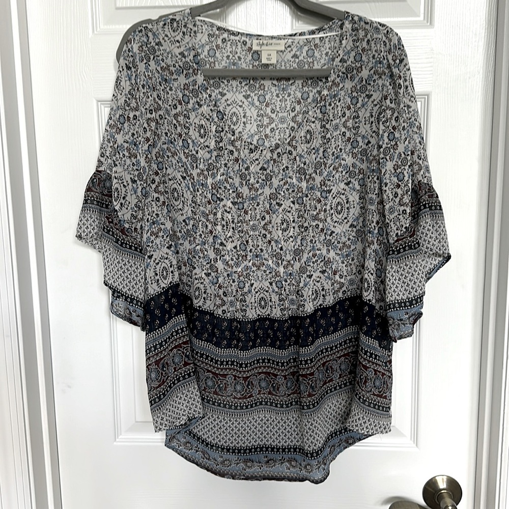 Style & Co Blouse Size 1x